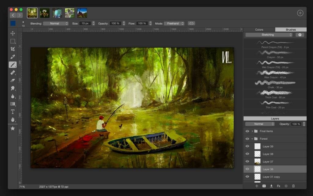 Artstudio Pro 4.0.13  for Mac破解版 绘画和照片编辑应用插图